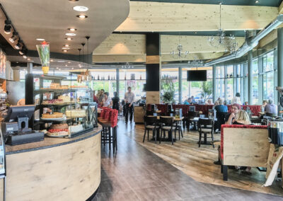Seecafé Italiano – Mediterranes Café Restaurant – Freestander